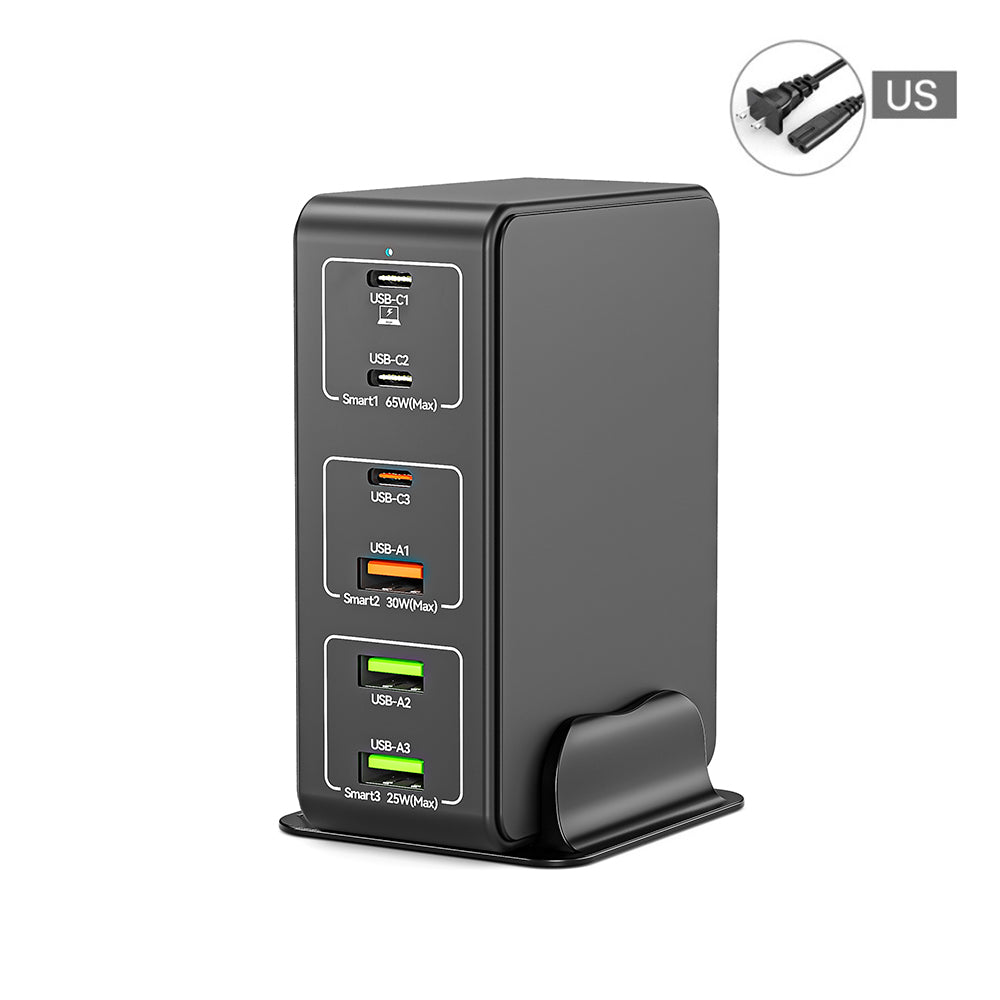 120W USB C 6-Port Charging Station Q839
