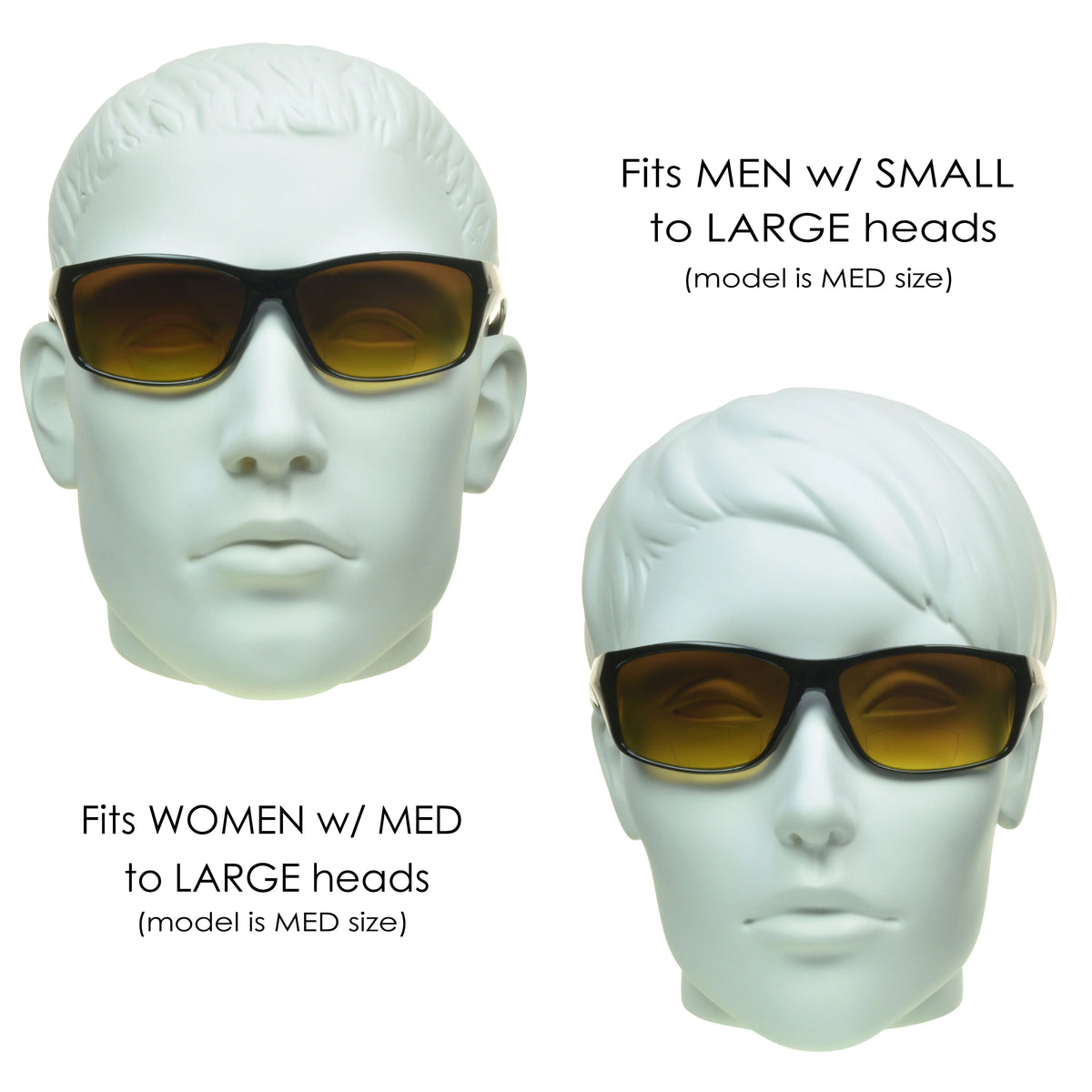 Bifocal Blue Light Blocking Reader Sunglass 2 Pairs F884