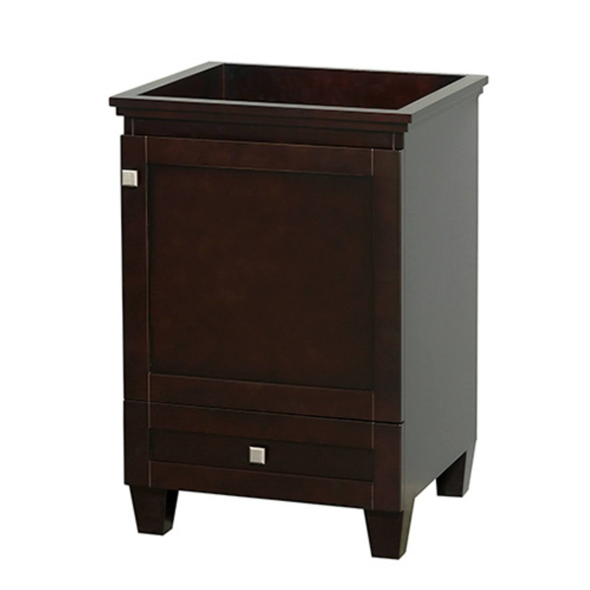 Espresso Solid Oak Vanity Cabinet M155143