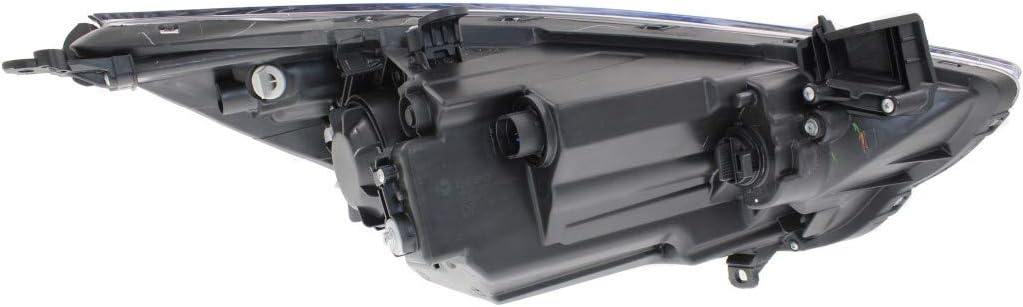 2015 2016 2017 Hyundai Accent Headlight Assembly Driver Side Black Housing Q3312