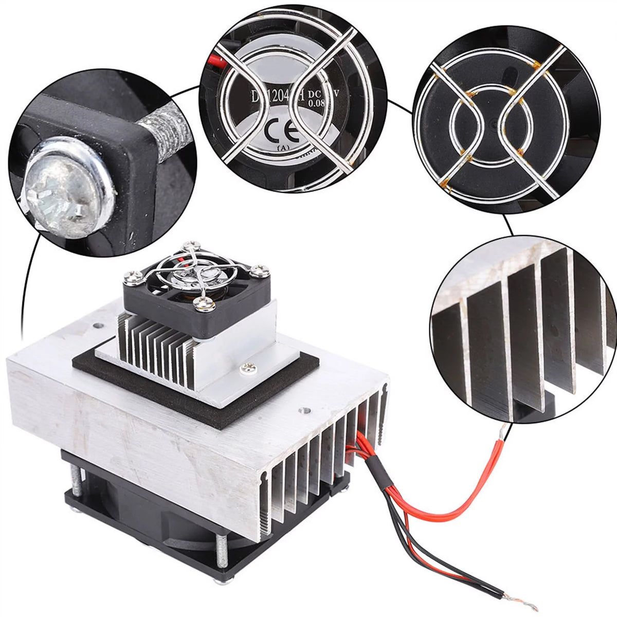 DC12V Semiconductor Cooling System Kit O58656