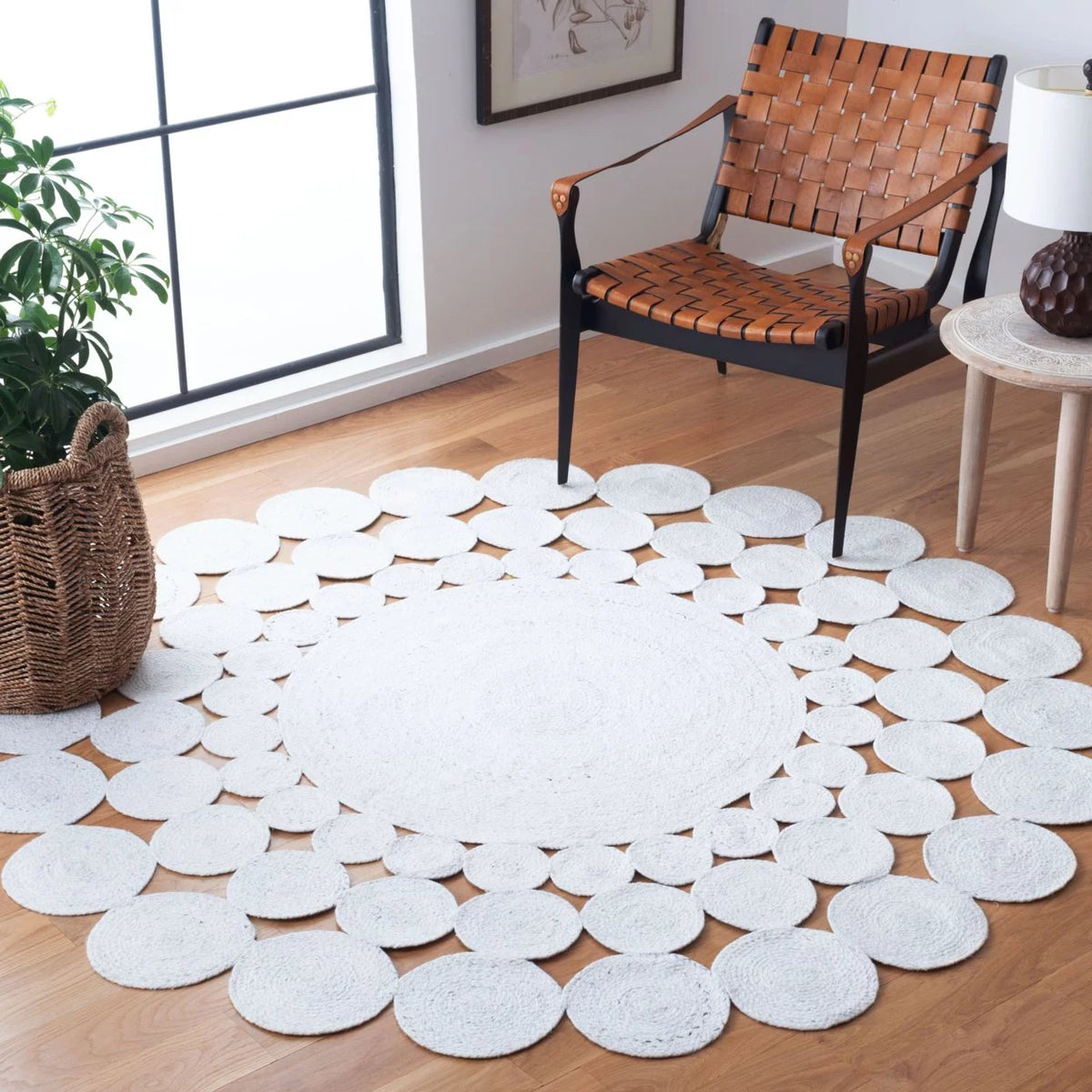Handwoven Ivory Rug K78338