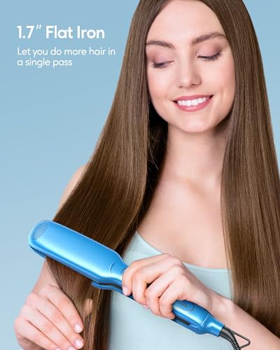 Black Titanium Flat Iron 1.7 Inch L6867