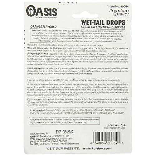 Wet Tail Drops U2384