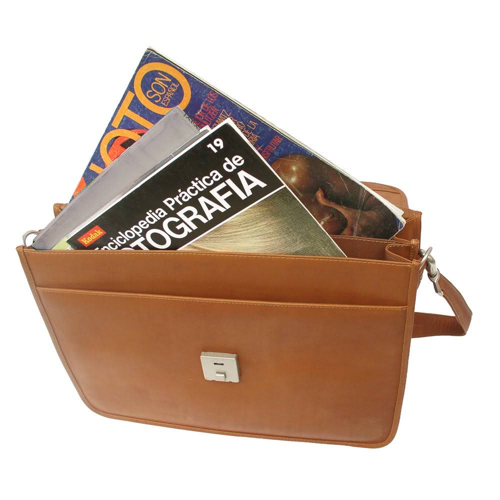 Black Leather Portfolio K6757