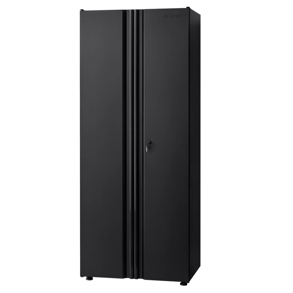 Black 24-Gauge Steel Freestanding Garage Cabinet F797579