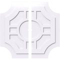 PVC Contemporary Ceiling Medallion Two Piece K344