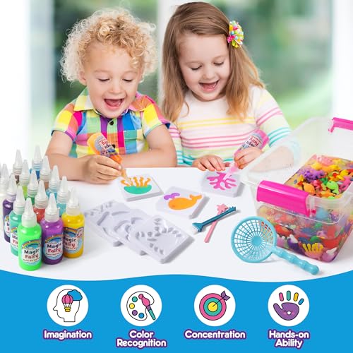 Glow in The Dark Water Gel Kit with Squishy Molds W7150