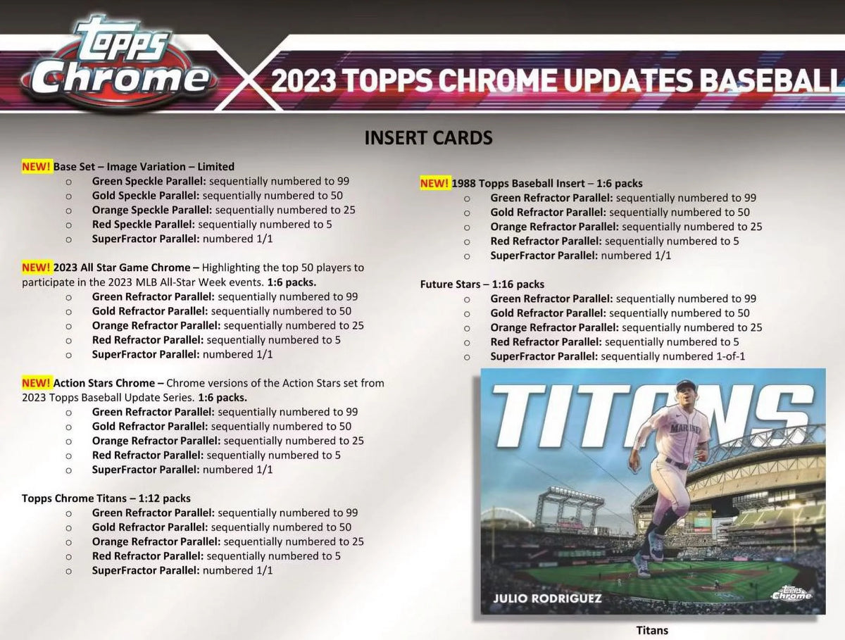 Hobby Box Baseball Trading Card L5865