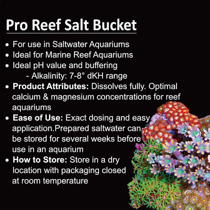 Pro-Reef Bucket Salt F37805