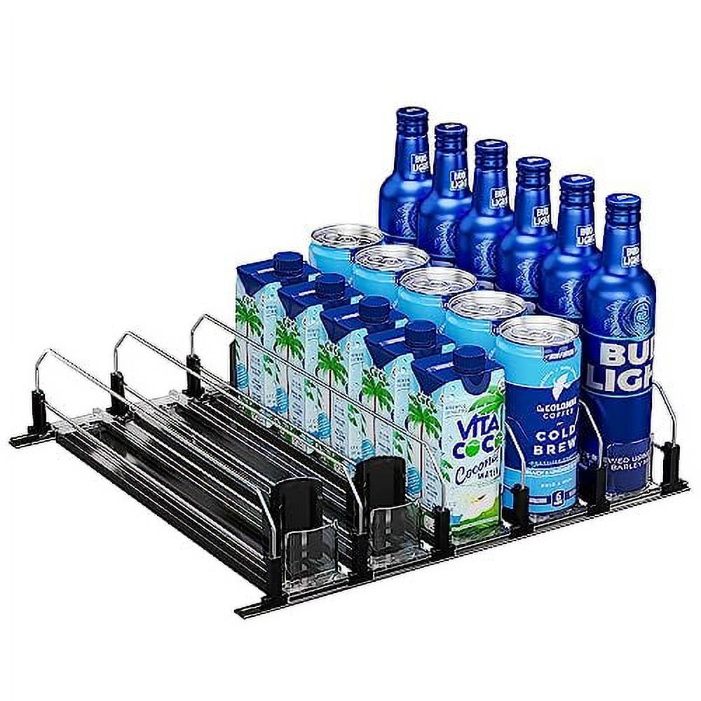 Black 5 Rows Drink Organizer L36665