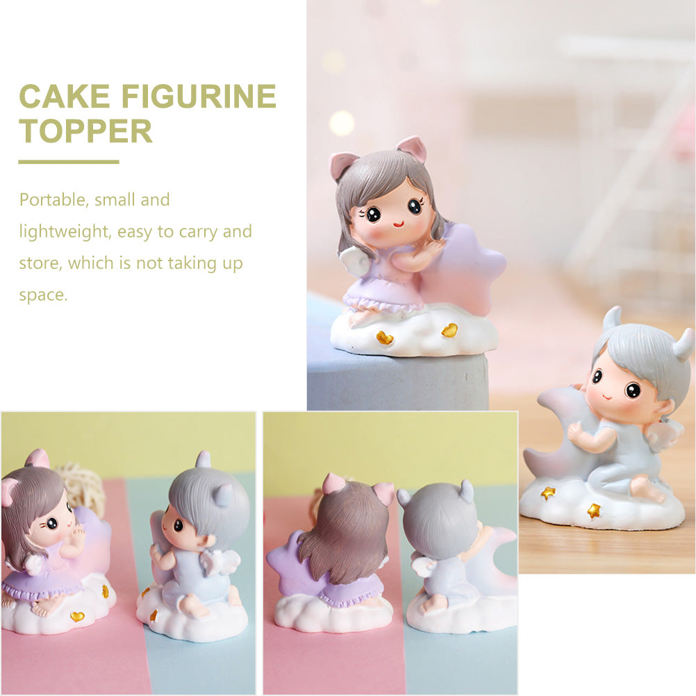 Moon Baby Shower Cake Decoration Z8154