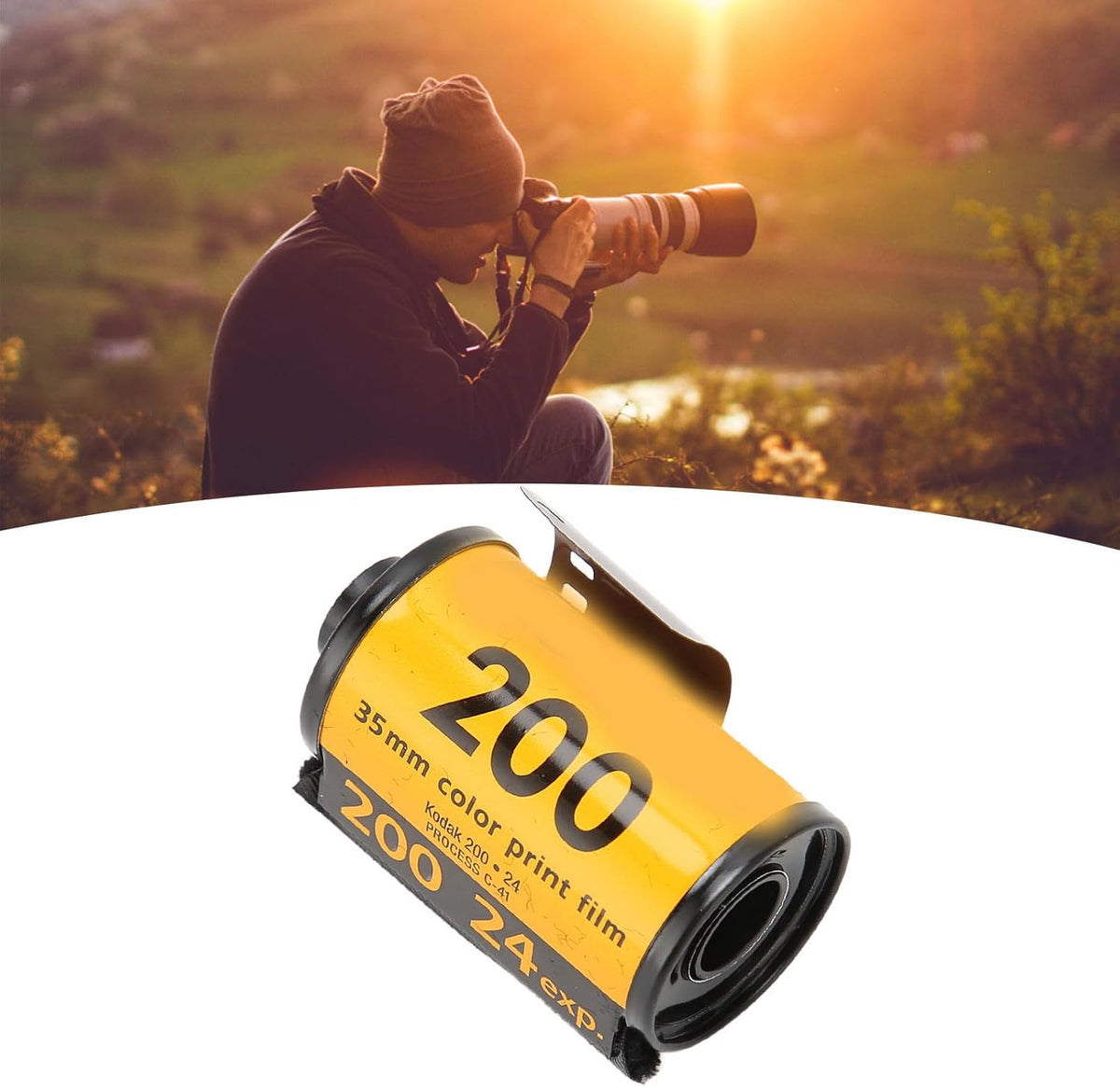 Color Negative Film ISO 200 24 Exposures 35mm Film D8334