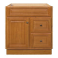 Oak Bathroom Vanity Cabinet W75992