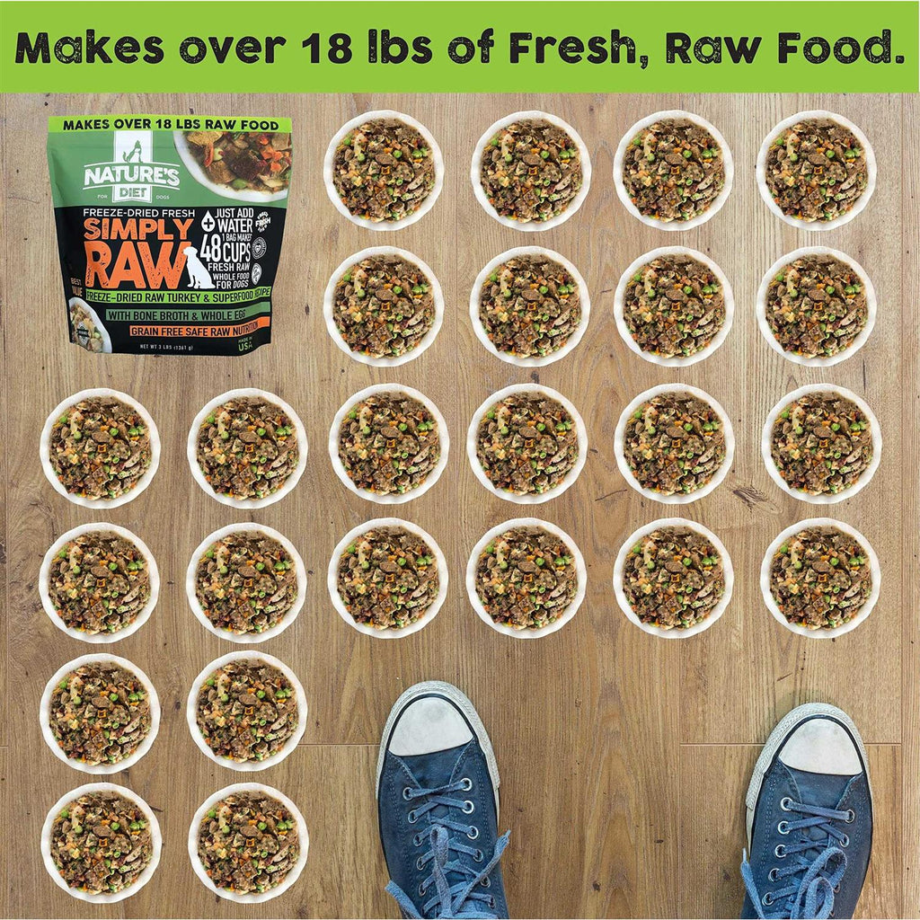 Freeze-Dried Raw Whole Food Meal Makes 18 Lbs Fresh Raw Food R9885