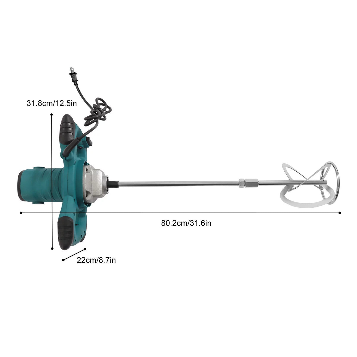 2100W Electric Cement Mixer W24510