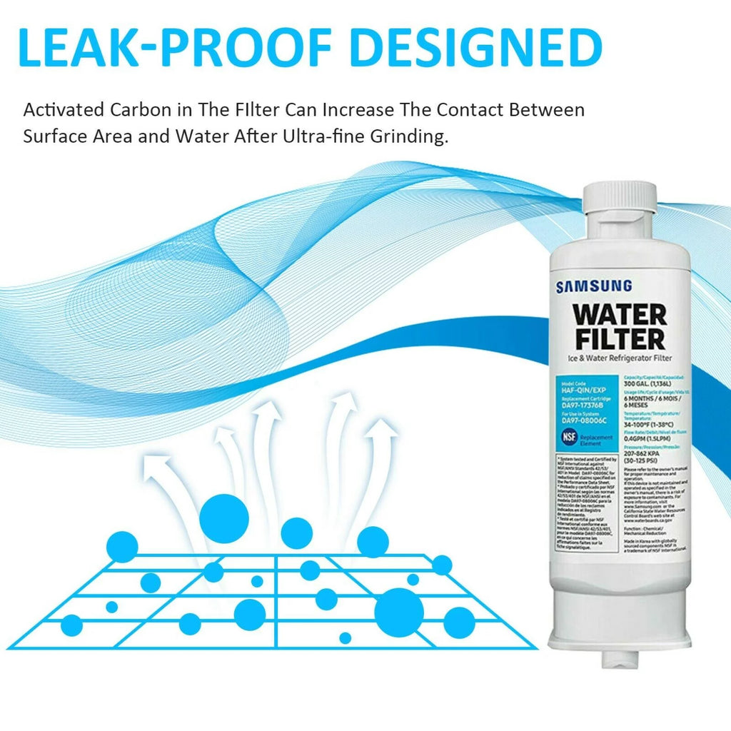 2 Pcs Refrigerator Water Filter I3062