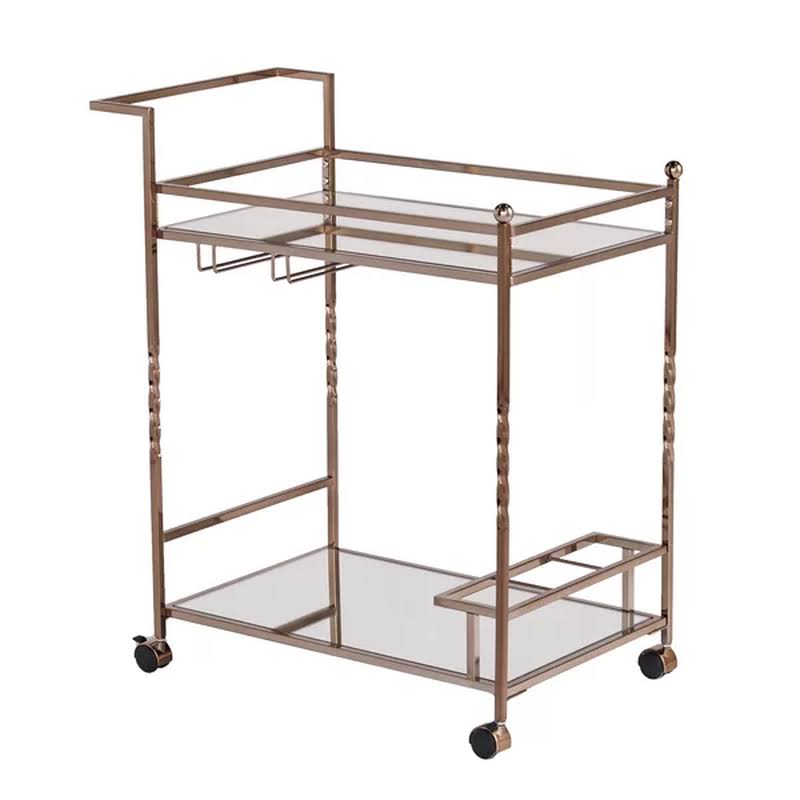 Chrome Bar Cart U498057