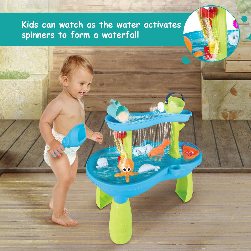 Sand and Water Table with 19PCS Accessory Set B1300