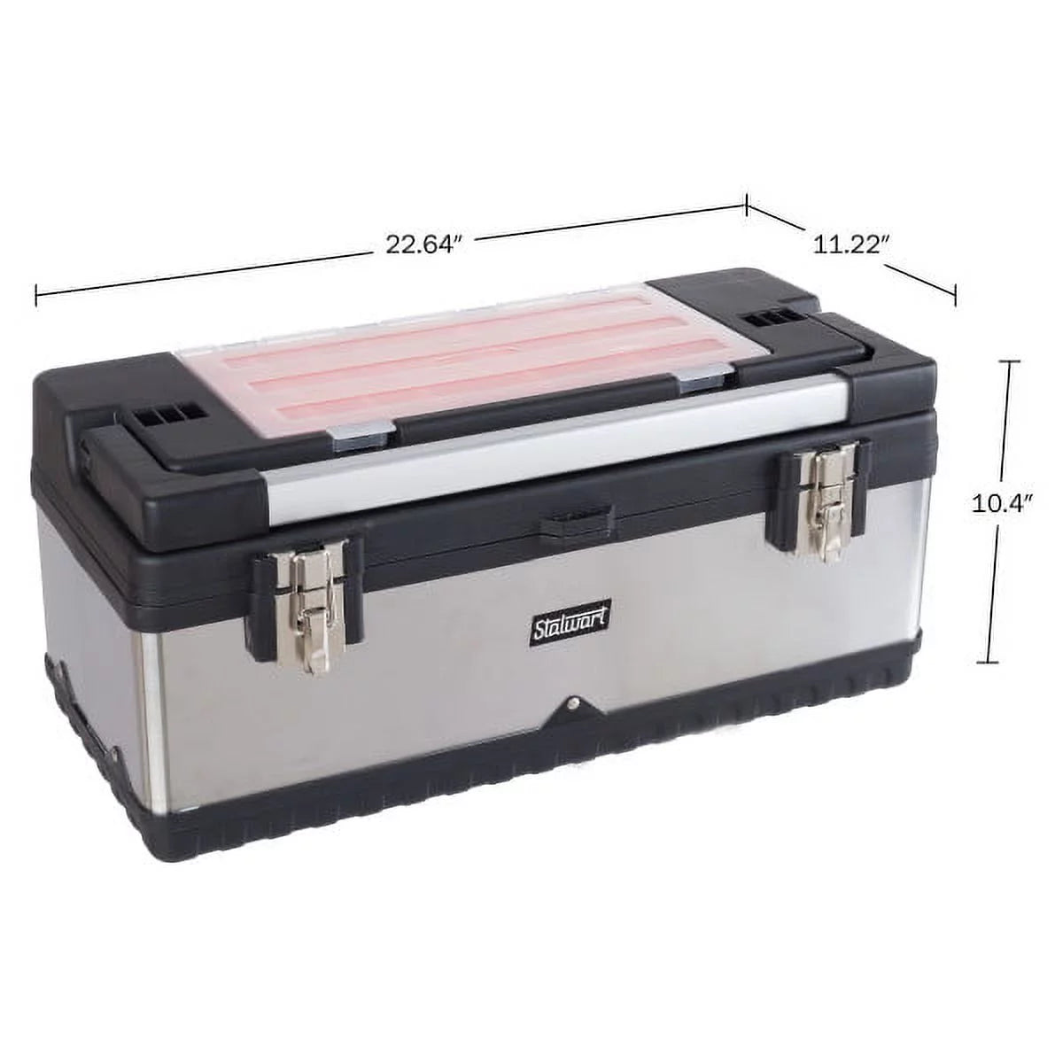 Portable Metal and Plastic Tool Box with 18 Bins G79211
