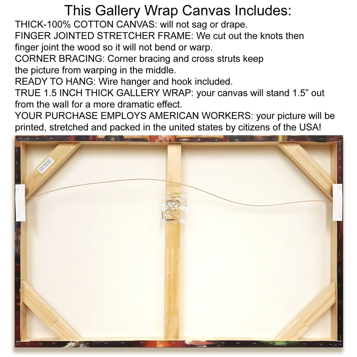 Graphic Art on Wrapped Canvas T5007