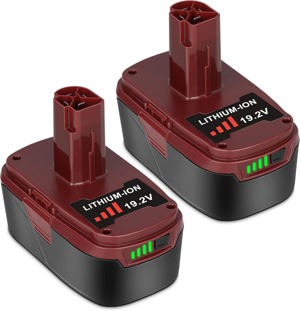 2 Pack 6.5Ah 19.2V Lithium ion Battery Replacement V897
