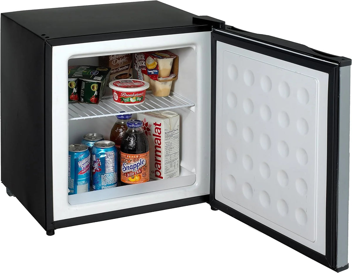 Black 1.4 Cu. Ft Refrigerator/Freezer R3163