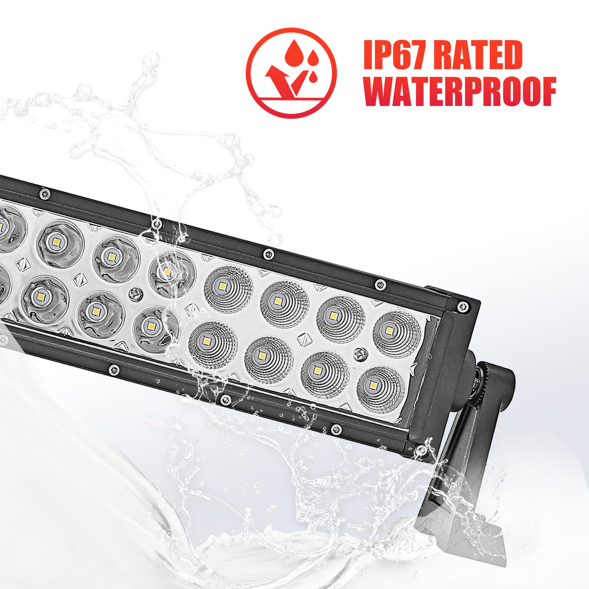 22" LED Light Bar Bumper Bracket Wire Kit N930