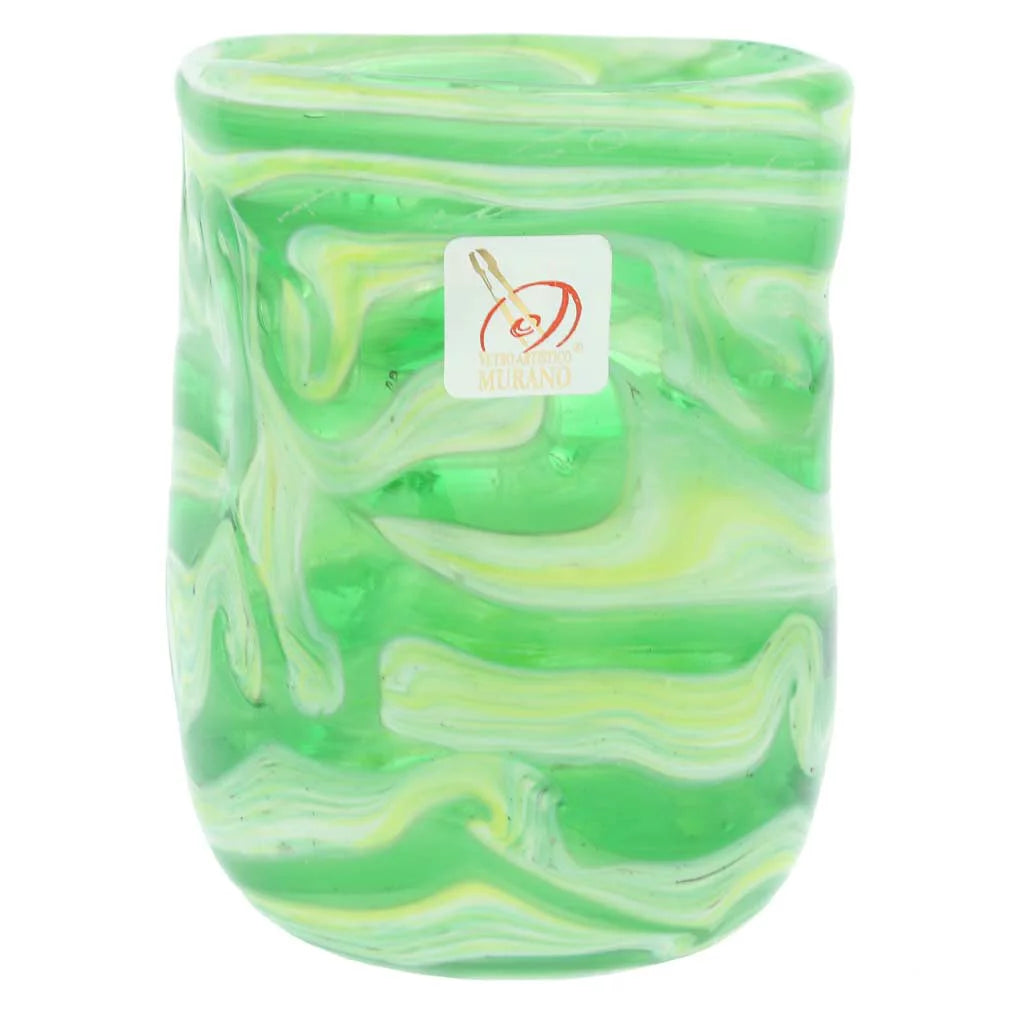 Green Murano Glass Tumbler W559584