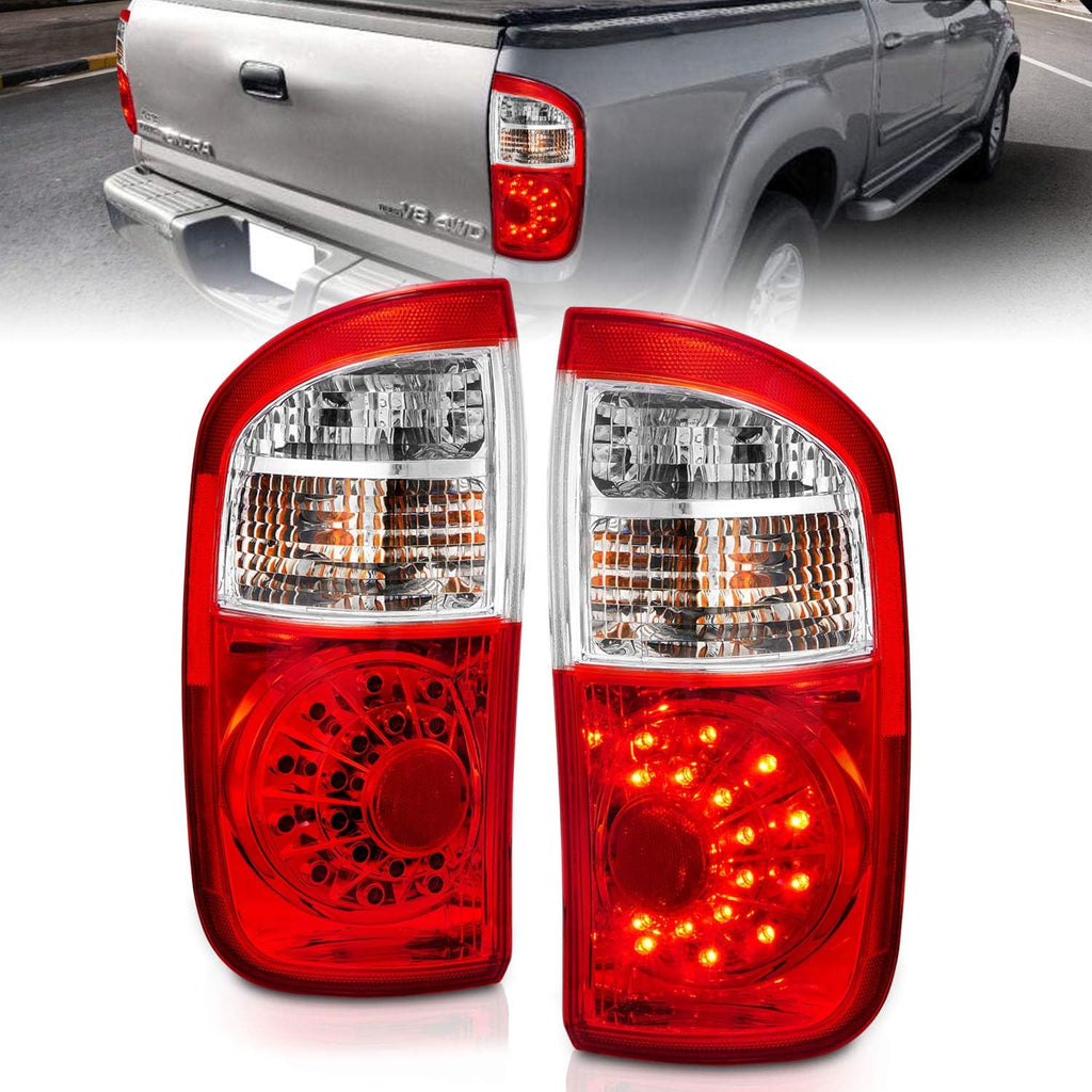Red LED Replacement Tail Lights Pair R989211