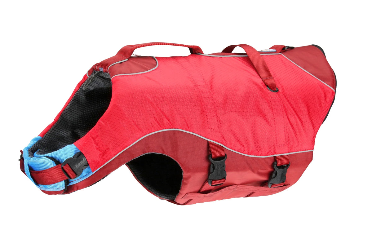 Chili Red Reflective Dog Life Jacket C67496