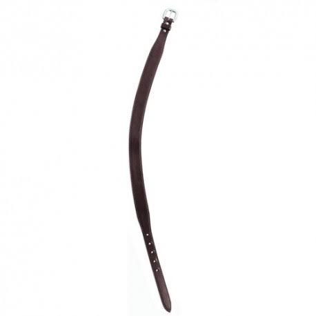 Black Leather Concealable Contour Belt 32 U82166