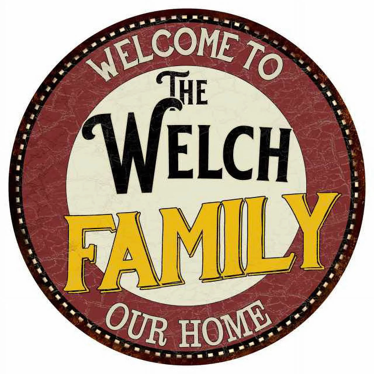 12" Round Metal Sign Kitchen Game Room Décor A1726