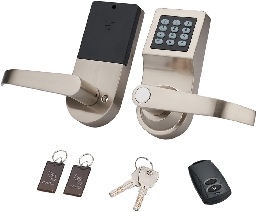 Digital Door Lock with Card and Remote T6758