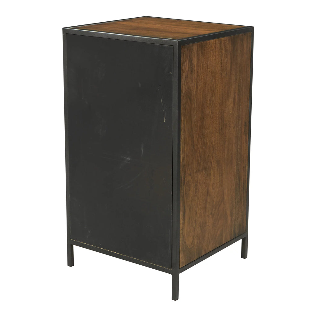 Walnut Storage Cabinet with 3 Drawers X678