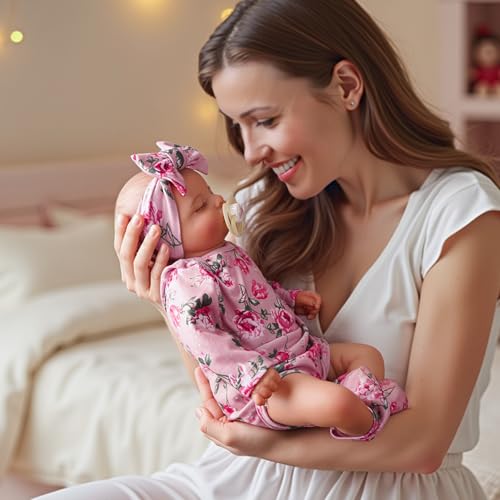 20 inch Sleeping Realistic Newborn Baby Doll with Soft Body W552293
