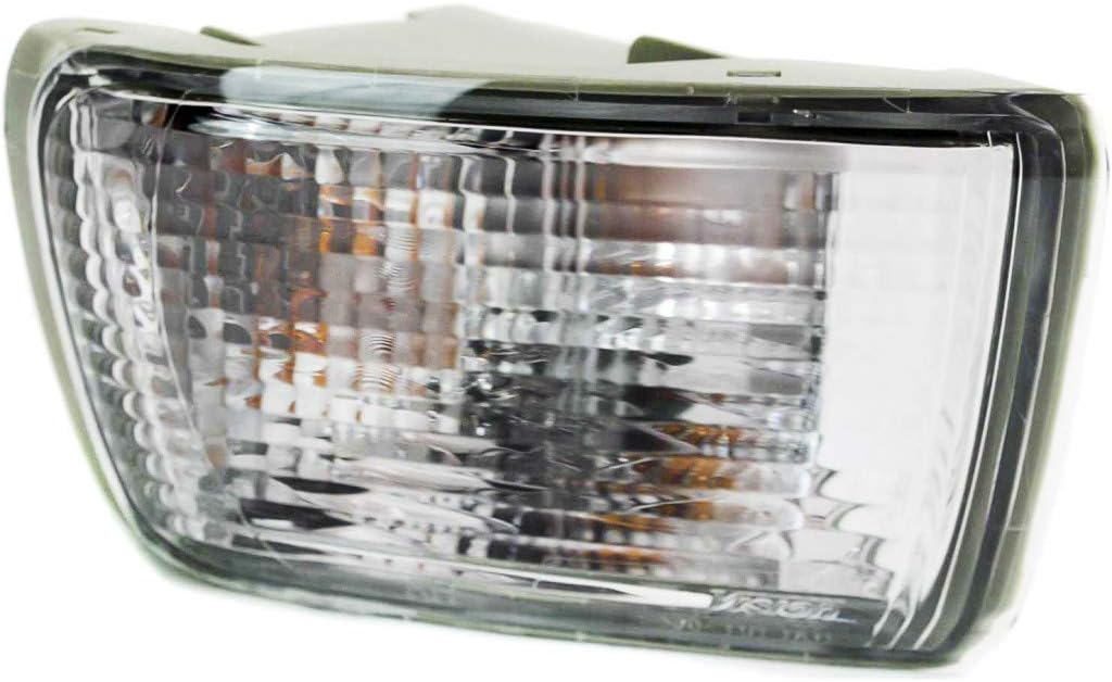 For 2003 2004 2005 Toyota 4Runner Front Signal Corner Light Driver and Passenger Side Pair with Bulbs I56866