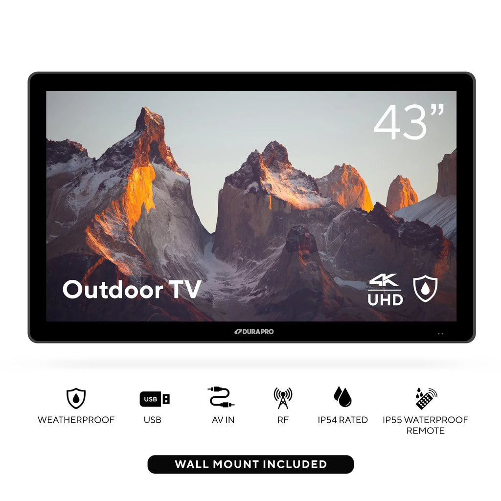 43" Outdoor 4K UHD LED TV with Waterproof Remote M9633