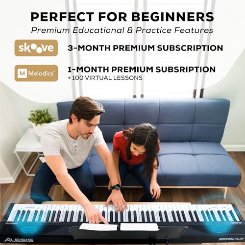 88 Key Keyboard Piano with 480 Sounds, Speakers, USB MIDI, Carry-Bag, Stand, Headphones, Pedal O307067