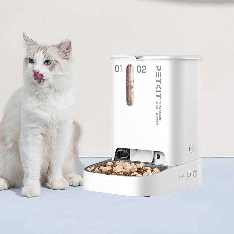 5L Wifi Enabled Automatic Cat Feeder with Camera F384068