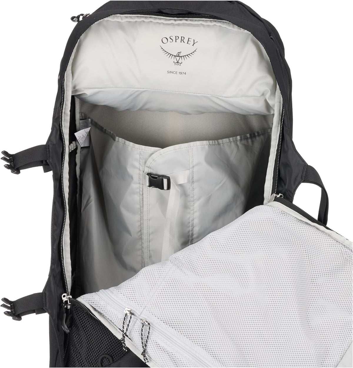Black 65L Wheeled Travel Pack Q578