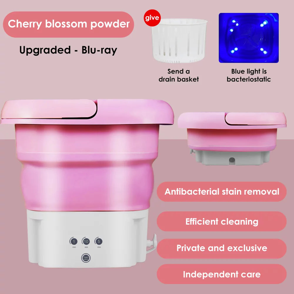 Foldable 4.5L Mini Washing Machine X710604