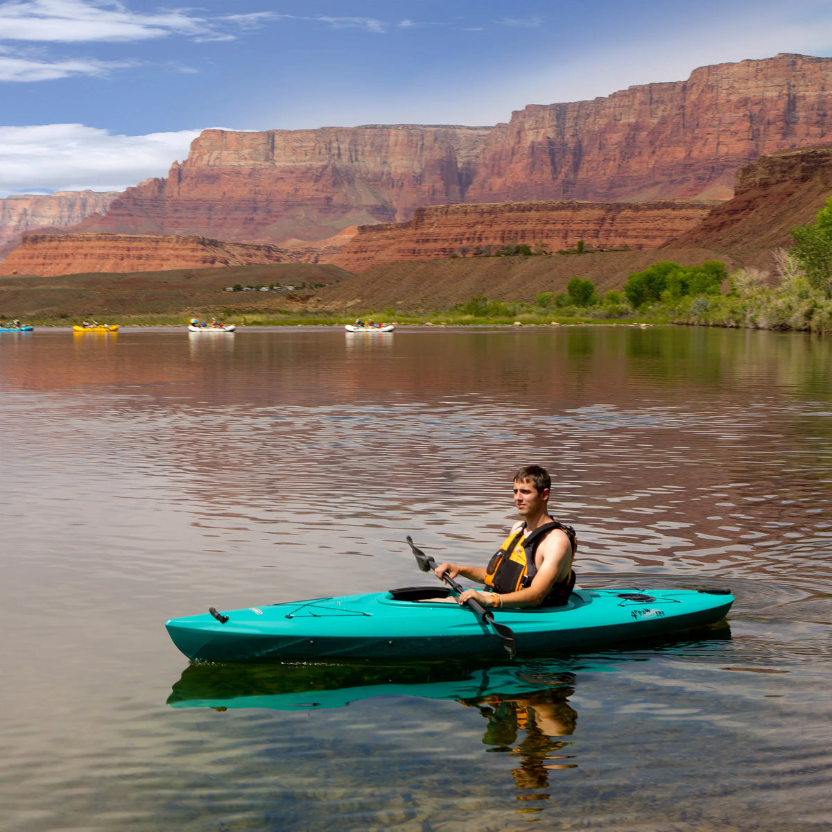 Teal Sit-Inside Kayak G10097