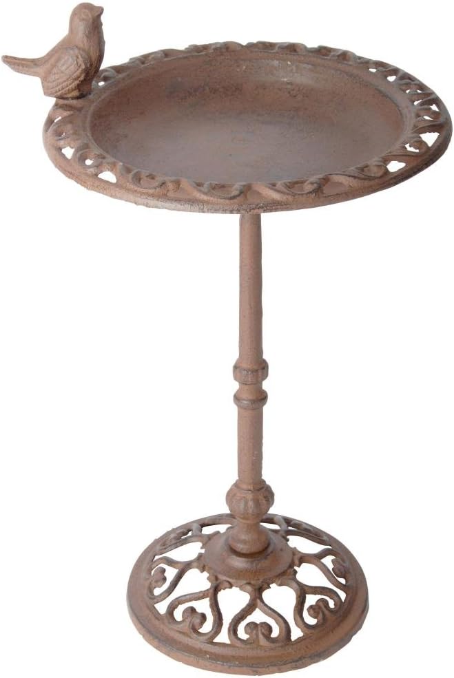 Cast Iron Standing Bird Bath M763094