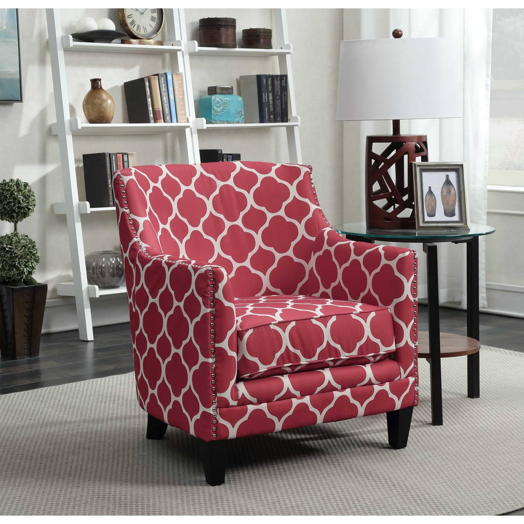 Red Accent Chair R7664