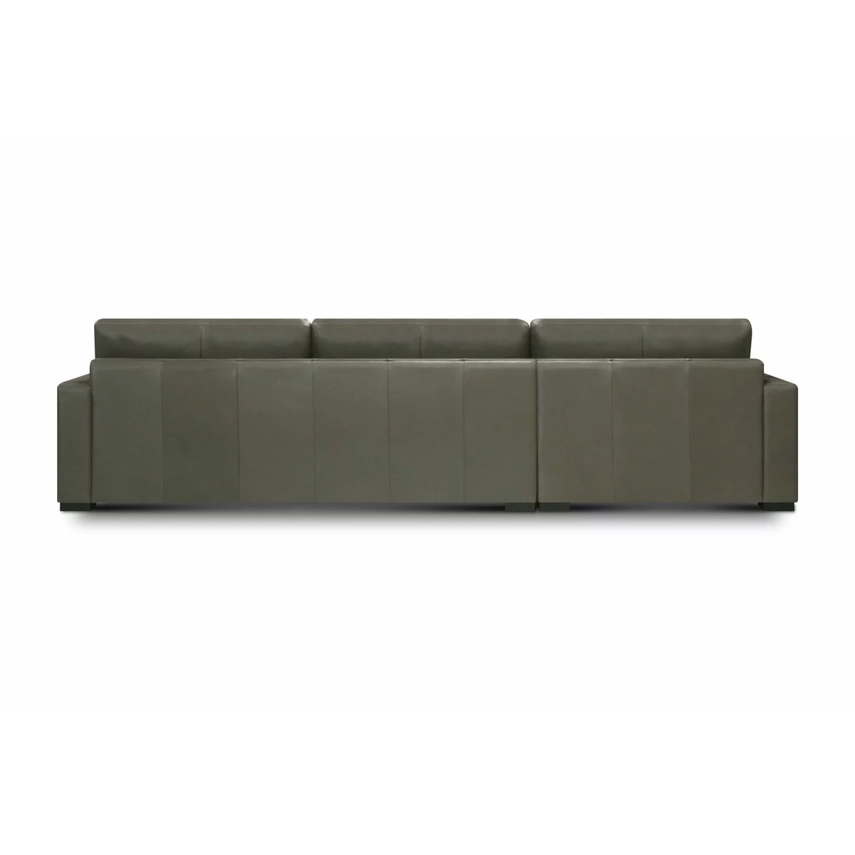 Leather Upholstered Chaise Sectional V996066