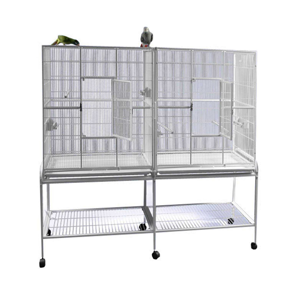 Double Flight Cage with Divider K400730