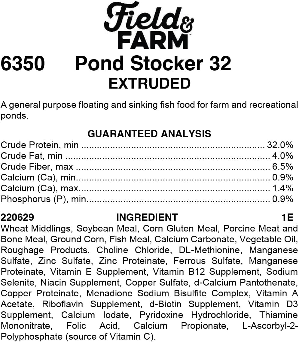 25 Pound Bag Fish Feed P549048