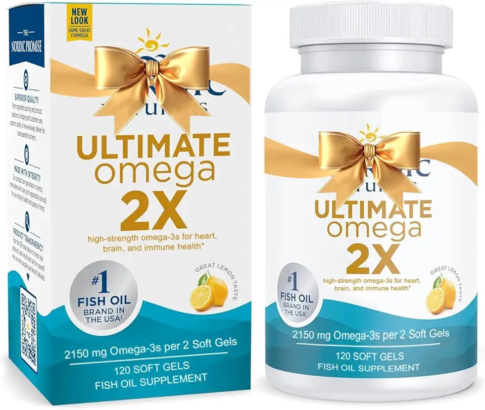 120 Soft Gels Triple Strength Omega-3 Fish Oil H80565