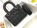 Black Cannage Calfskin Small Bag N684